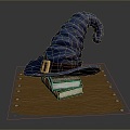 Magic Book Cartoon Book Summoning Book Ancient Book Magic Summoning Book Animation Book Book Book Book 3d model