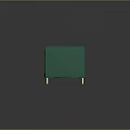 Luxury Green Velvet Multi Seater Sofa With Vertical Tufted Backrest And Gold Metal Legs