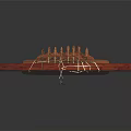 Handcrafted Traditional Wooden String Musical Instrument With Natural Wood Body And Strings