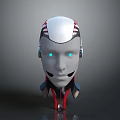 Robot Assistant Small Robot Butler Robot Butler Figure Game Figure 3d model
