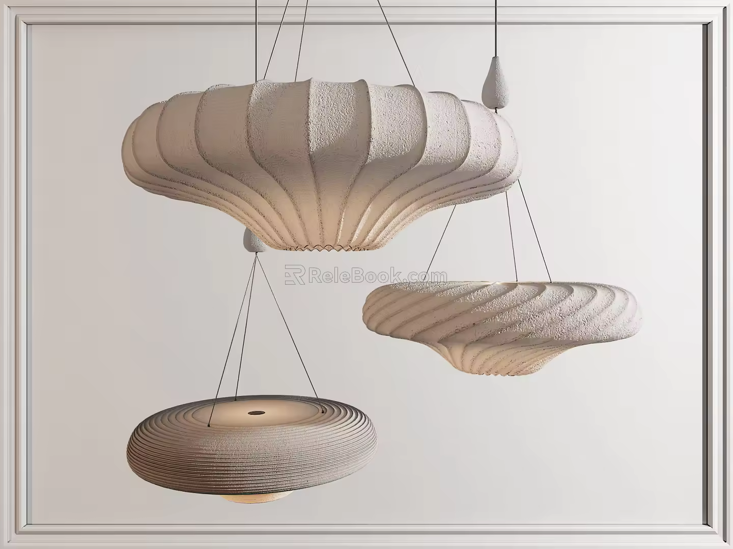 Quiet chandelier 3d model