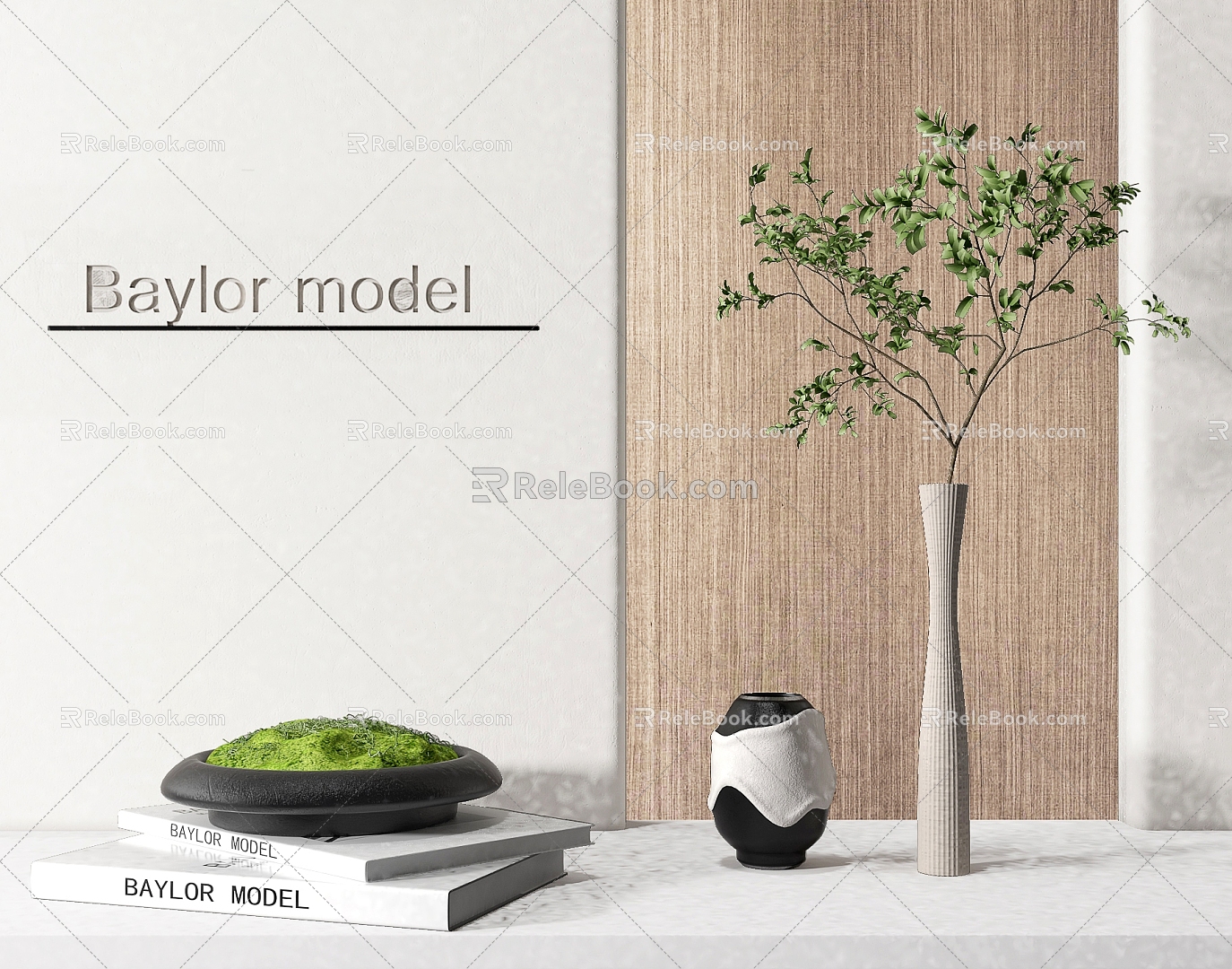 Modern ornaments 3d model