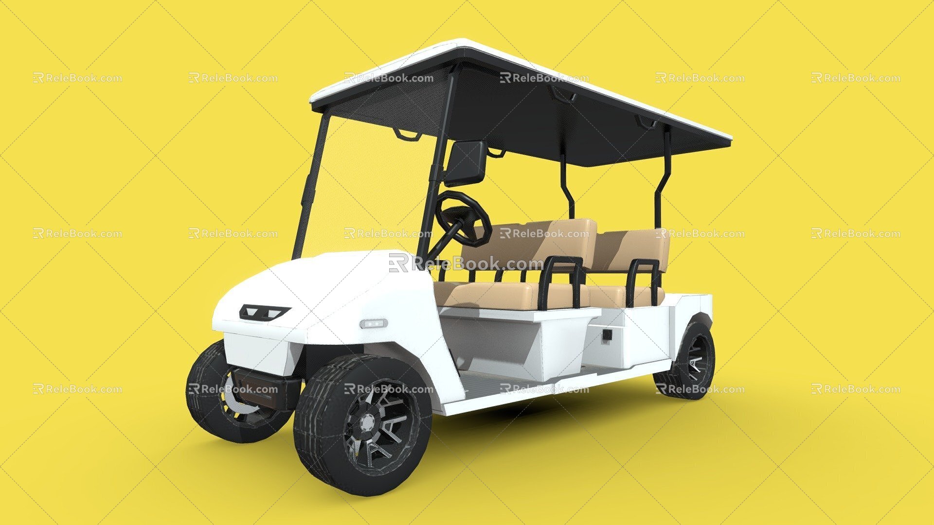 Golf Cart 3d model