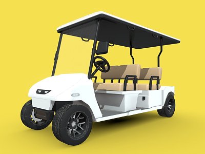 Golf Cart 3d model