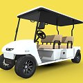 Golf Cart 3d model