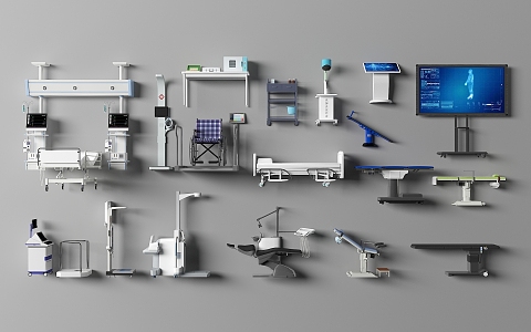 Medical Devices Medical Equipment 3d model