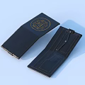 Wallet daily necessities 3d model