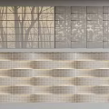 Modeling metal plate punching plate rust plate perforated plate 3d model