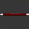 High Quality Red Pencil Essential Daily Life Writing Tool With Smooth Finish