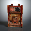 mechanical arm robotic arm coin-operated vending machine vending machine sci-fi vending machine 3d model