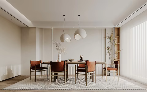 Modern Restaurant 3d model