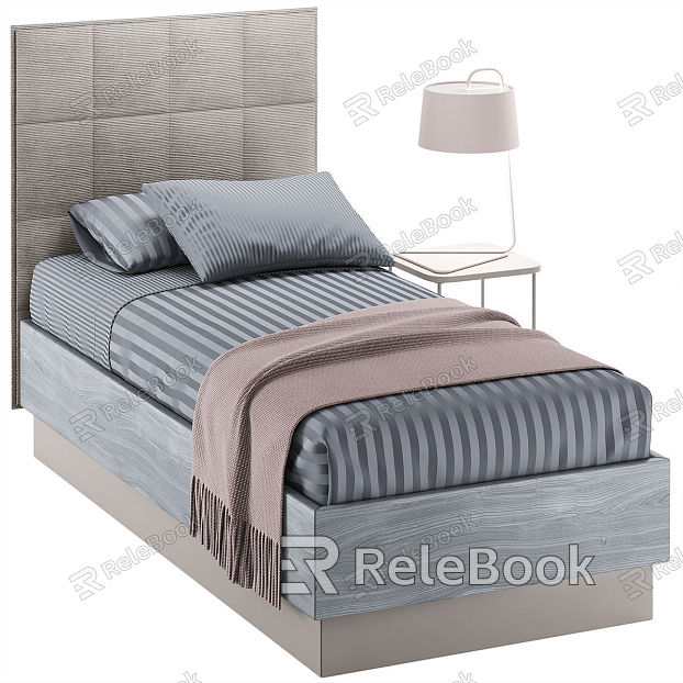 Modern Single Bed model