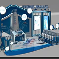 Yili Shuhua Milk Exhibition Booth Featuring Vitality Theme and Product Displays