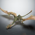 Mythical Dragon Figurine Featuring Detailed Wings Claws And Scaled Body Design