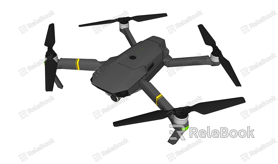 Modern UAV aerial camera DJI UAV model