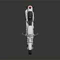 Shiny Chrome Classic Motorcycle With Black Seat And Stylish Wheels Design