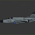 Detailed Spacecraft Model with Aerodynamic Wings and Cockpit for Cosmic Exploration Missions