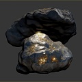 rock metal ore rock block rock block rock specimen boulder boulder boulder boulder rock formation 3d model