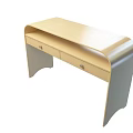 Wooden Locker With Two Drawers Practical Modern Storage Furniture For Home Use