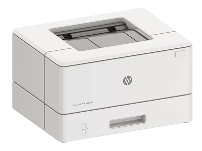 HP White Laser Printer For Office Use With Compact Design And Efficient Printing 3d model