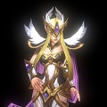 Queen Game Female Character Female Character Girl Royal Sister Angel Magician Witch 3d model