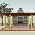 Pavilion 3d model