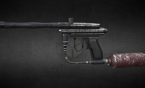 Industrial LOFT fire gun 3d model