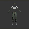 Military Uniform, Camouflage Uniform, Special Force Clothing, Special Force Clothing, Soldier Clothing, Soldier Equipment, Soldier Clothing 3d model