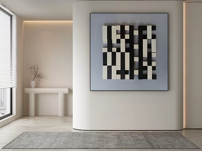 decorative painting 3d model