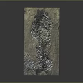 Natural Wood And Stone Raw Materials Piled With Chunks On Textured Ground Surface