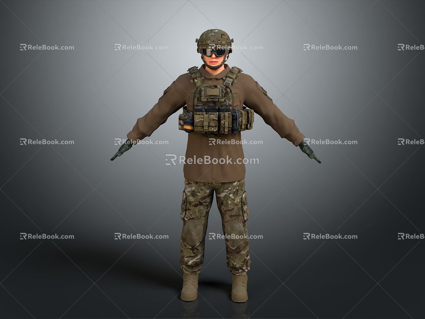 Soldier Soldier Soldier Mercenary Mercenary Male Soldier Male Detective Male Detective 3d model