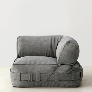 Single sofa 3d model