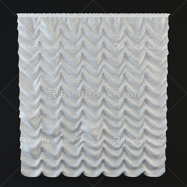 Roman Curtain 3d model