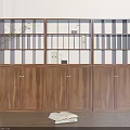 Natural Wooden Bookshelf Design With Open Shelves Cabinets Decorative Plant And Books