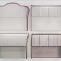 Upholstered Headboard Designs In Modern Styles With Various Colors For Bedroom Furniture