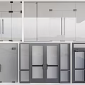 Modern Casement Windows With Aluminum Frame And Tempered Glass For Residential Buildings