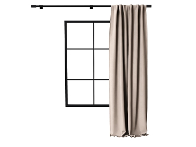 Curtain Fabric Curtain model