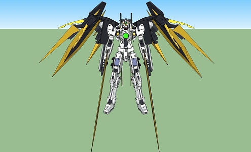 Gundam Robot 3d model