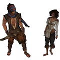 Modern Game Character Prince of Persia 3d model