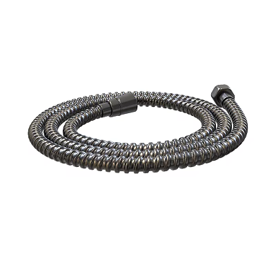 Durable Flexible Stainless Steel Spiral Pipe With Connection Fittings For Water Supply 3d model