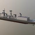 051C destroyer guided missile destroyer brigade state-class air defense destroyer 3d model