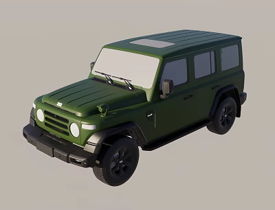 212 Jeep 3d model 212 Jeep 3d model