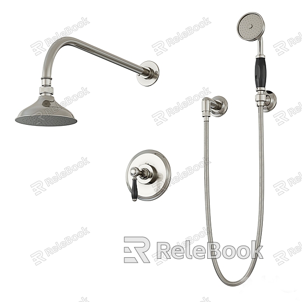 Bathroom hardware faucet shower model