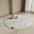 Round carpet 3d model