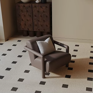 modern leisure chair 3d model