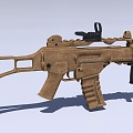 Rifle G36C Assault Rifle Gun Automatic Rifle 3d model