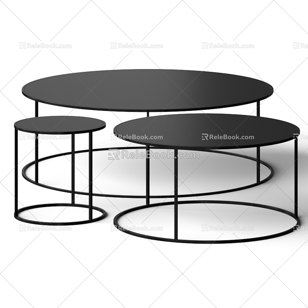 Modern Other Coffee Magazine Small Table 3d model