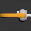 Yellow Beward U Shaped Equipment With White Circular Scale And Knob