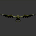 Modern Eagle Carving 3d model