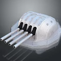 laser tower turret turntable sci-fi tower defense game tower defense sci-fi turret game turret game turret 3d model